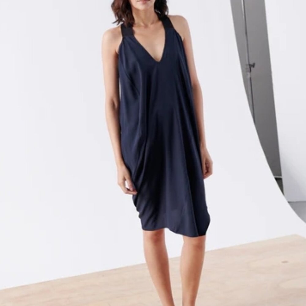Zero + Maria Cornejo Asymmetrical Ibit Dress – Size L, EUC